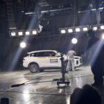 Demonstrasi ujian perlanggaran Chery Tiggo 9 dan Chery Tiggo 7 Pro di Wuhu, China.