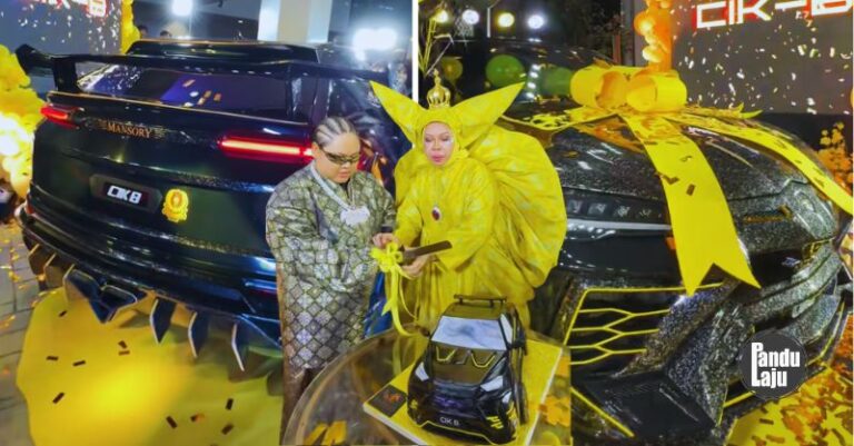 Cik B Terima Lamborghini Urus RM2 Juta Sempena Hari Jadi ke-21