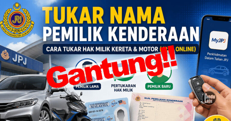 JPJ gantung sistem online disebabkan sistem tukar hak milik tanpa izin pemilik asal
