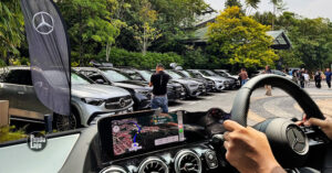 Pandu uji Mercedes G-Class KL - Cameron Highlands