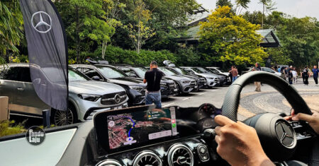 Pandu uji Mercedes G-Class KL - Cameron Highlands