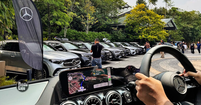 Pandu uji Mercedes G-Class KL - Cameron Highlands