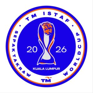 Logo TM ISTAF Sepaktakraw World Cup Kuala Lumpur 2026