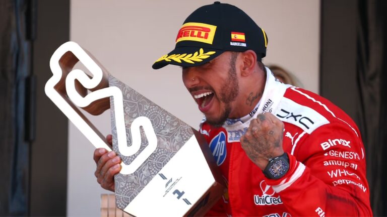 #F12026: Hamilton Raih Kemenangan Sulung Bersama Ferrari Di GP Barcelona 2026