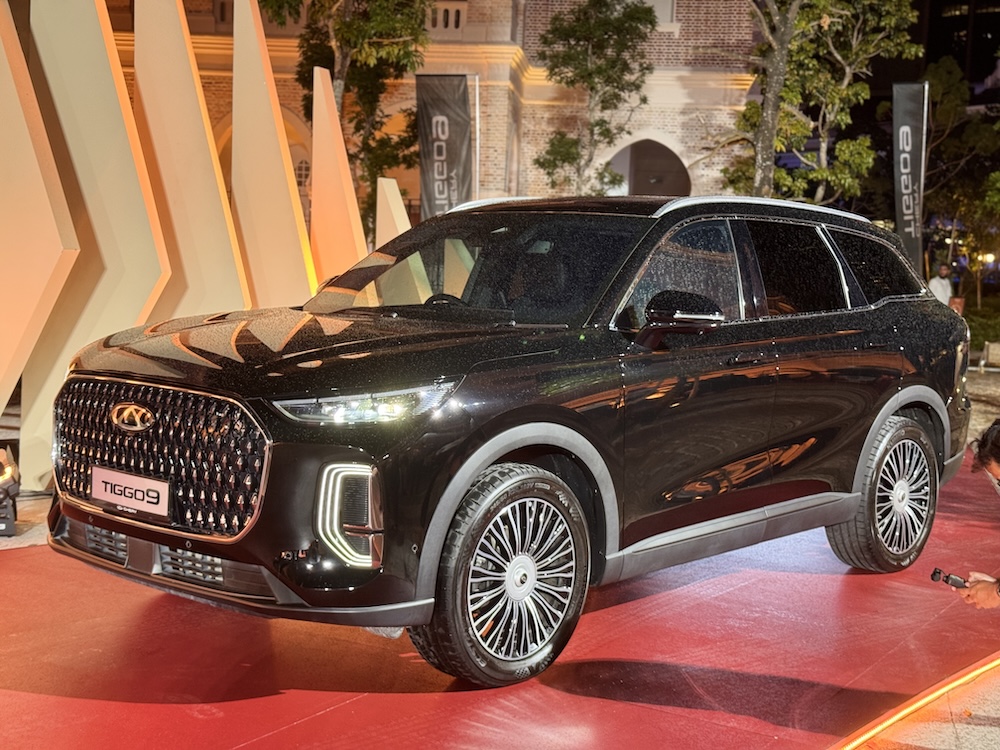 Pelancaran Chery Tiggo 9 di Bangunan Sultan Abdul Samad, Dataran Merdeka, KL