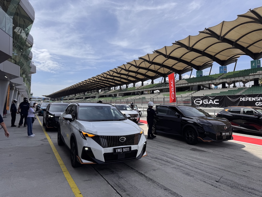 Pandu uji GAC GS3 Emzoom di Litar Antarabangsa Sepang (SIC)