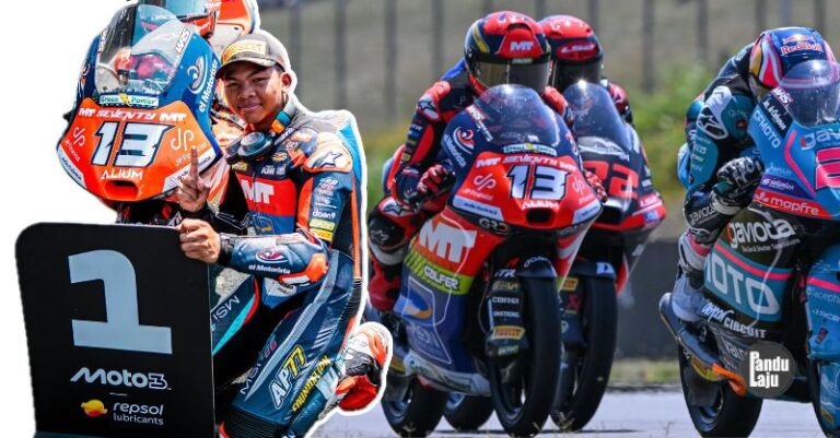 #Moto3: Hakim Danish Juara Di BRNO, Tamatkan Penantian Malaysia Selama Sedekad