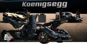 Kereta LEGO Technic 1:1 Koenigsegg Sadair's Spear pecah rekod LEGO saiz sebenar terpantas