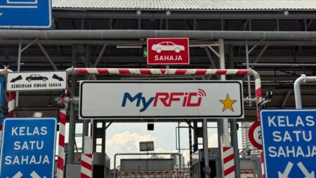 Touch ‘n Go Pertingkat Teknologi RFID, Sensor Kesan Dengan Lebih Pantas