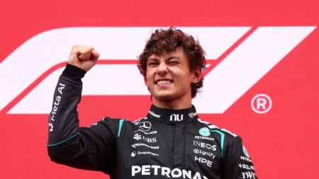 #F12026: Antonelli Kembali Menang, Tewaskan Leclerc Di GP Belgium