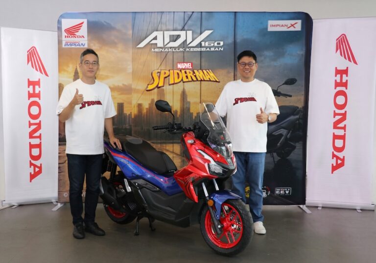 Honda ADV160 Spider-Man Edition Dilancar Di Malaysia โ Hanya 300 Unit, Harga RM14,149