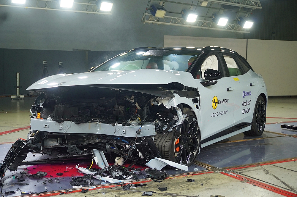 Ujian perlanggaran Euro NCAP 2026 | Zeekr 7GT