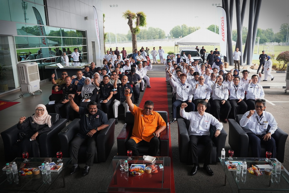 Fasiliti solar pertama di Kilang Honda Melaka