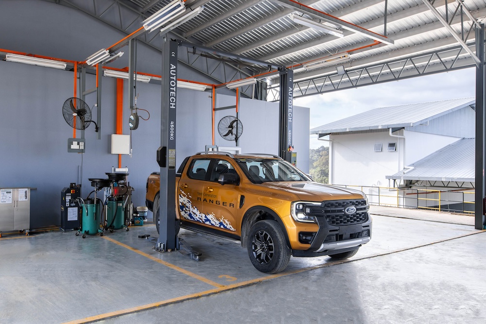 Ford buka hab ganti di Malaysia Timur, Kota Kinabalu
