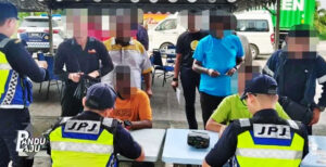 JPJ dan AADK tahan pemandu kenderaan komersil positif dadah di Plaza Tol Gombak