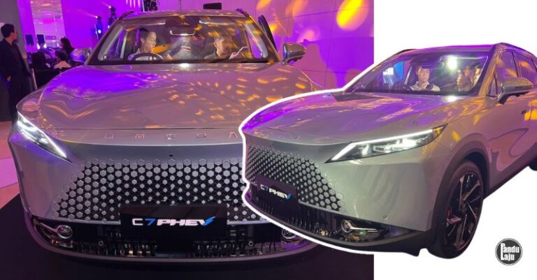OMODA C7 PHEV Dipratonton di Malaysia, Harga Anggaran RM160k!