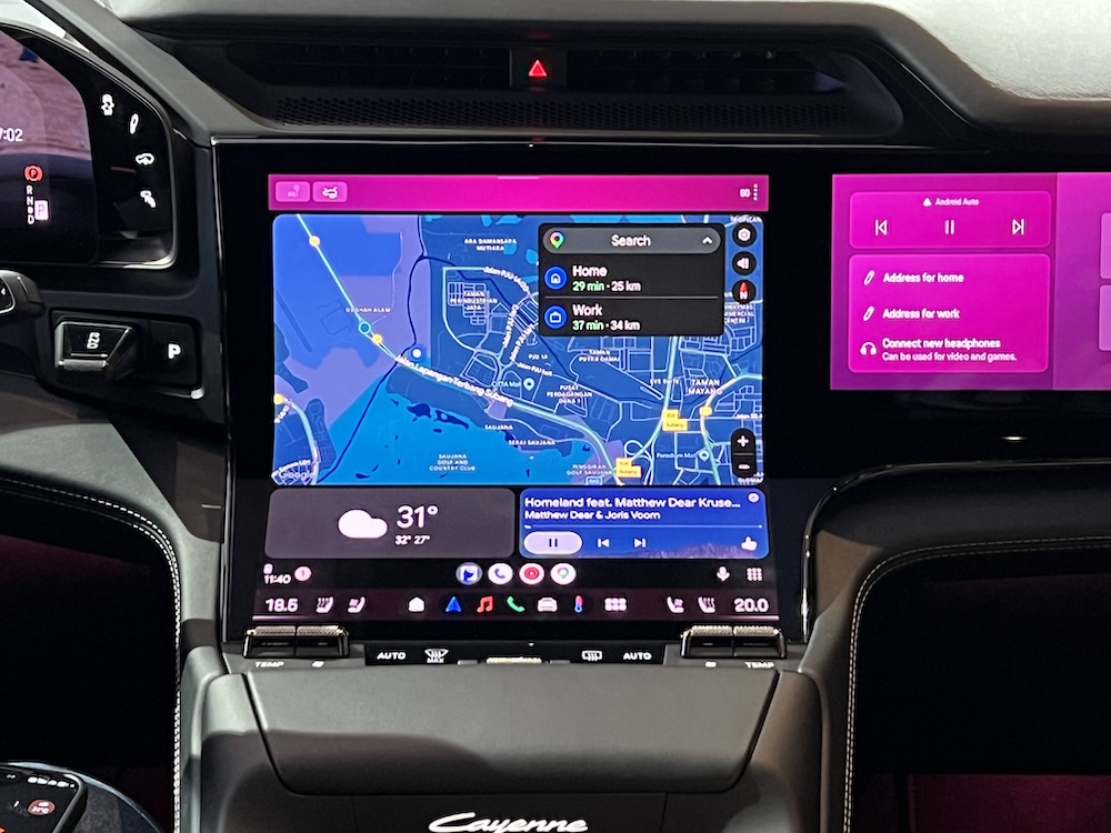 Porsche Cayenne Turbo Electric previu di Malaysia