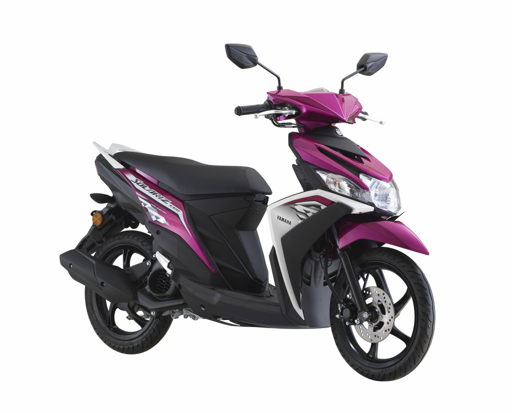 motor skuter pink